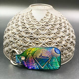 Stamped Leather Keychain - Sphinx