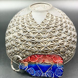 Stamped Leather Keychain - Sphinx