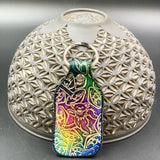 Stamped Leather Keychain - Bears