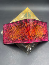 Stamped Leather Bifold Wallet - Sacred Nature