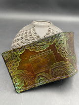Stamped Leather Bifold Wallet - Funk