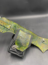 Stamped Leather Utility Hip Belt - Octo