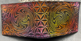Stamped Leather Bifold Wallet - Wig Wag