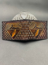 Stamped Leather Bifold Wallet - Sphinx