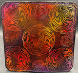 Stamped Leather Bifold Clutch - Wigwag