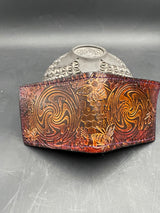 Stamped Leather Bifold Wallet - Wig Wag