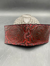 Stamped Leather Bifold Wallet - Wig Wag