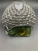 Stamped Leather Keychain - Oregon County Fair