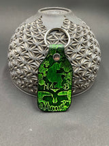 Stamped Leather Keychain - Grateful