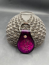 Small Stamped Leather Keychain - Wig Wag