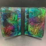 Stamped Leather Passport Wallet - Cruise