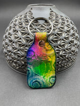 Stamped Leather Keychain - Oregon County Fair