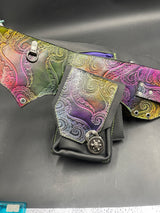 Stamped Leather Utility Hip Belt - Octo