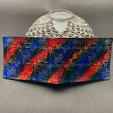 Stamped Leather Bifold Wallet - Bicycle Day