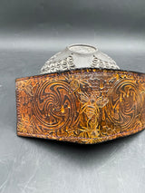 Stamped Leather Bifold Wallet - Wig Wag