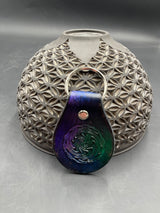 Small Stamped Leather Keychain - Wig Wag