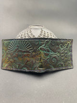 Stamped Leather Bifold Wallet - Terrapin