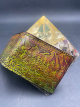 Stamped Leather Bifold Wallet - Sacred Nature