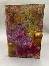 Stamped Leather Journal - Paisley
