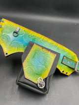 Stamped Leather Utility Hip Belt - Octo