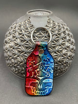 Stamped Leather Keychain - Grateful