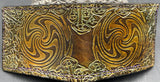 Stamped Leather Bifold Wallet - Wig Wag