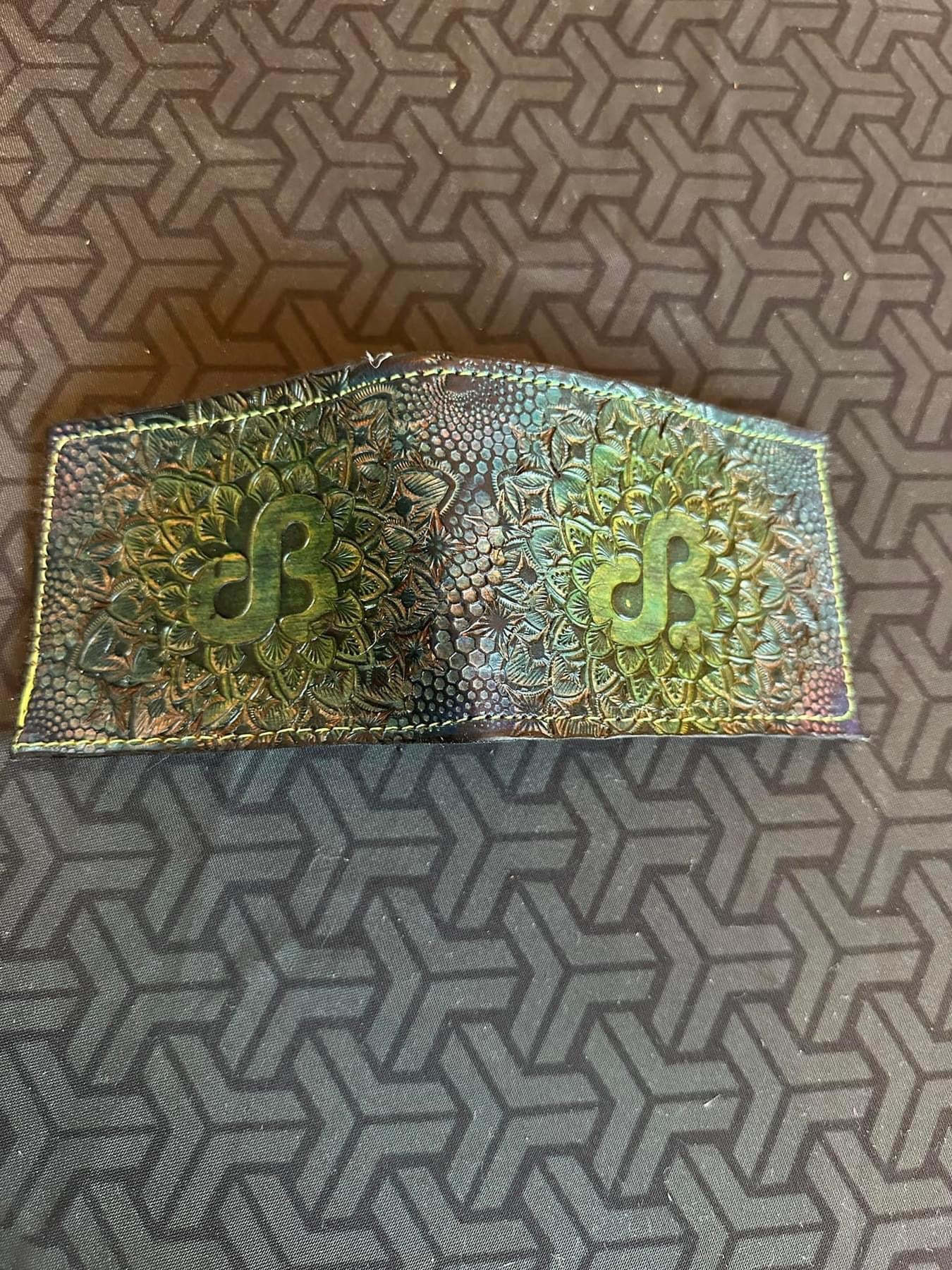 Bread Design Wallet Stamped Leather Bifold Wallet - Daily Bread – Lost Sailor Design