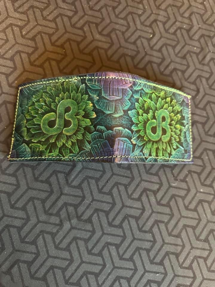 Bread Design Wallet Stamped Leather Bifold Wallet - Daily Bread – Lost Sailor Design