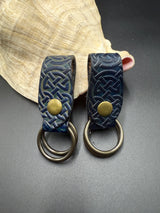 Stamped Leather Skirt Hike - Celtic Knots