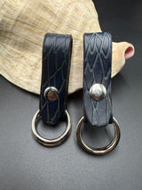 Stamped Leather Skirt Hike - Dragon Scale