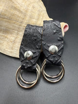 Stamped Leather Skirt Hike - Pirate