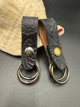 Stamped Leather Skirt Hike - Tentacles