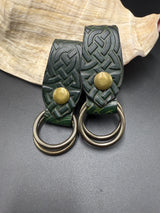 Stamped Leather Skirt Hike - Celtic Knots