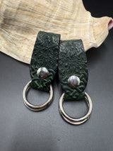 Stamped Leather Skirt Hike - Octopus