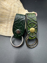 Stamped Leather Skirt Hike - Celtic Knots