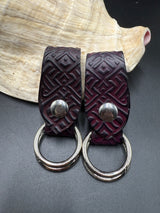 Stamped Leather Skirt Hike - Nordic