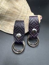 Stamped Leather Skirt Hike - Nordic