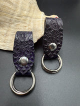 Stamped Leather Skirt Hike - Octopus