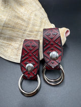 Stamped Leather Skirt Hike - Nordic