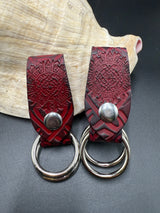 Stamped Leather Skirt Hike - Nordic