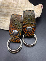 Stamped Leather Skirt Hike - Tree of Life