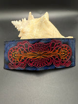 Stamped Leather Bifold Wallet - Collab: Tas Visuals