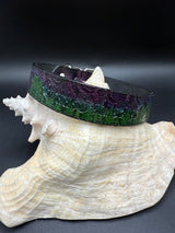 Stamped Leather Dog Collar - Medium 1 1/2” Wide