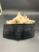 Stamped Leather Bifold Wallet - Colony Productions