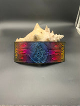 Stamped Leather Bifold Wallet - Colony Productions