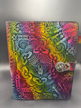 Stamped Leather Journal Spellbook XL - Grateful