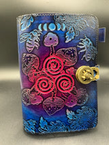 Stamped Leather Journal Spellbook - Bees