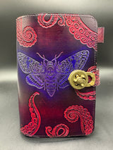 Stamped Leather Journal Spellbook - Tentacles