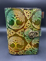 Stamped Leather Journal Spellbook  - Ren Fair Examples