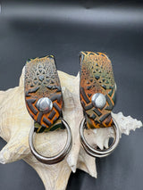 Stamped Leather Skirt Hike - Tree of Life